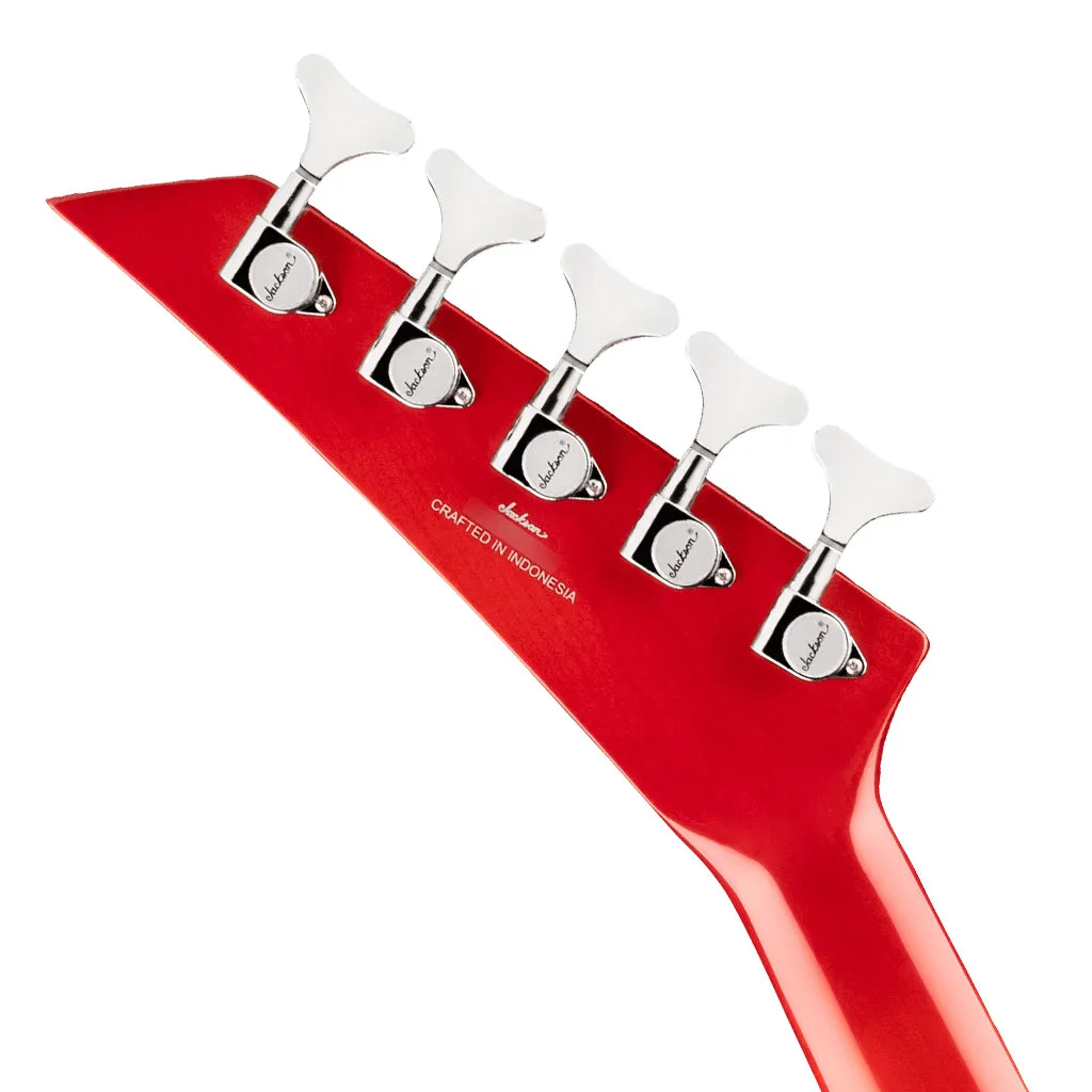 Jackson X Series Concert Bass CBXNT DX V, Laurel Fingerboard, Fireburst | Bass Guitars | 2916655577