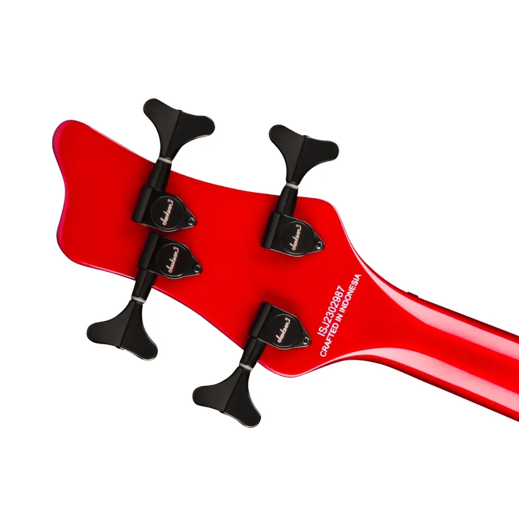 Jackson X Series Spectra Bass SBX IV in Candy Apple Red