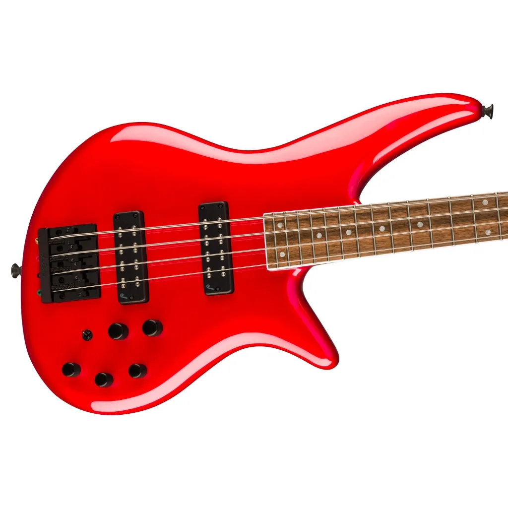 Jackson X Series Spectra Bass SBX IV in Candy Apple Red
