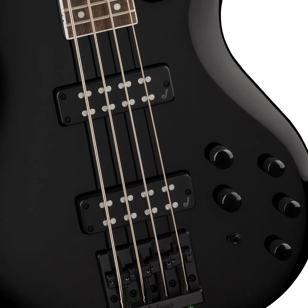 Jackson X Series Spectra Bass SBX IV, Laurel Fingerboard, Gloss Black | Bass Guitars | 2919924503