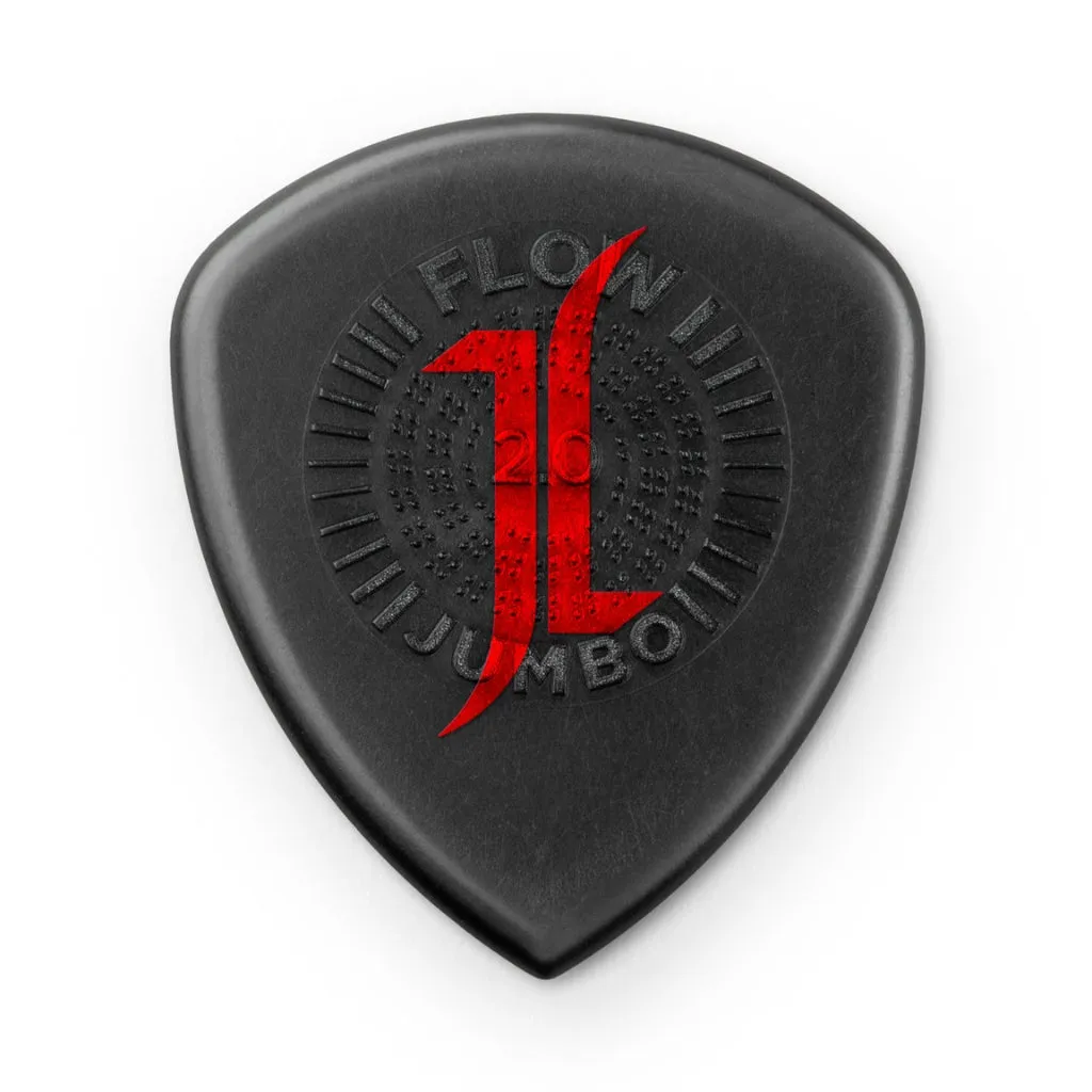 Jim Dunlop Jeff Loomis Custom Flow Jumbo Black Pick Players Pack