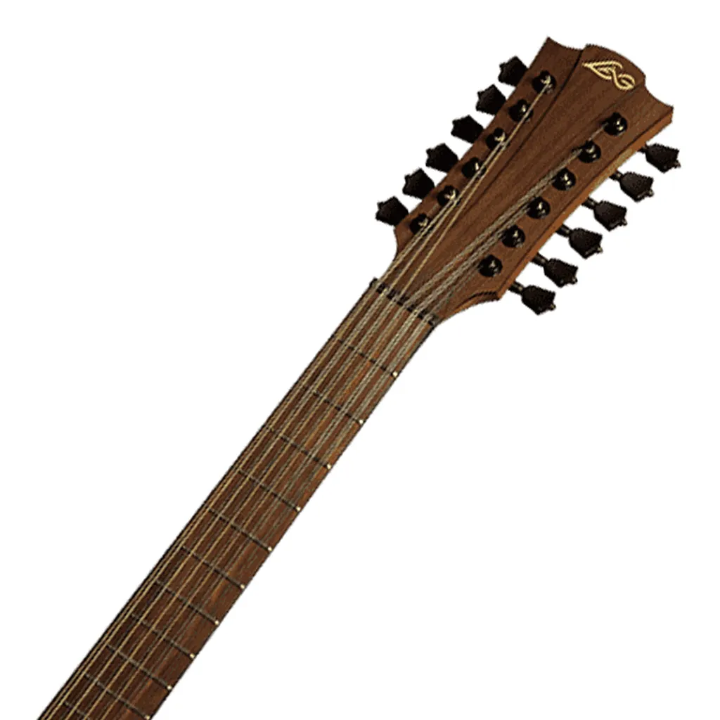 LAG T177 12-String Jumbo Acoustic/Electric Guitar - Natural