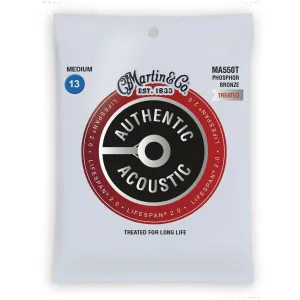 Martin Authentic Strings Treated - 13/56 Medium 92/8