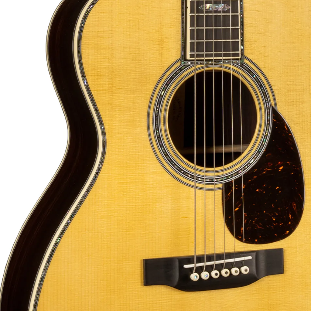 Martin OM-45 Standard Series Orchestra Model Acoustic Guitar - Natural