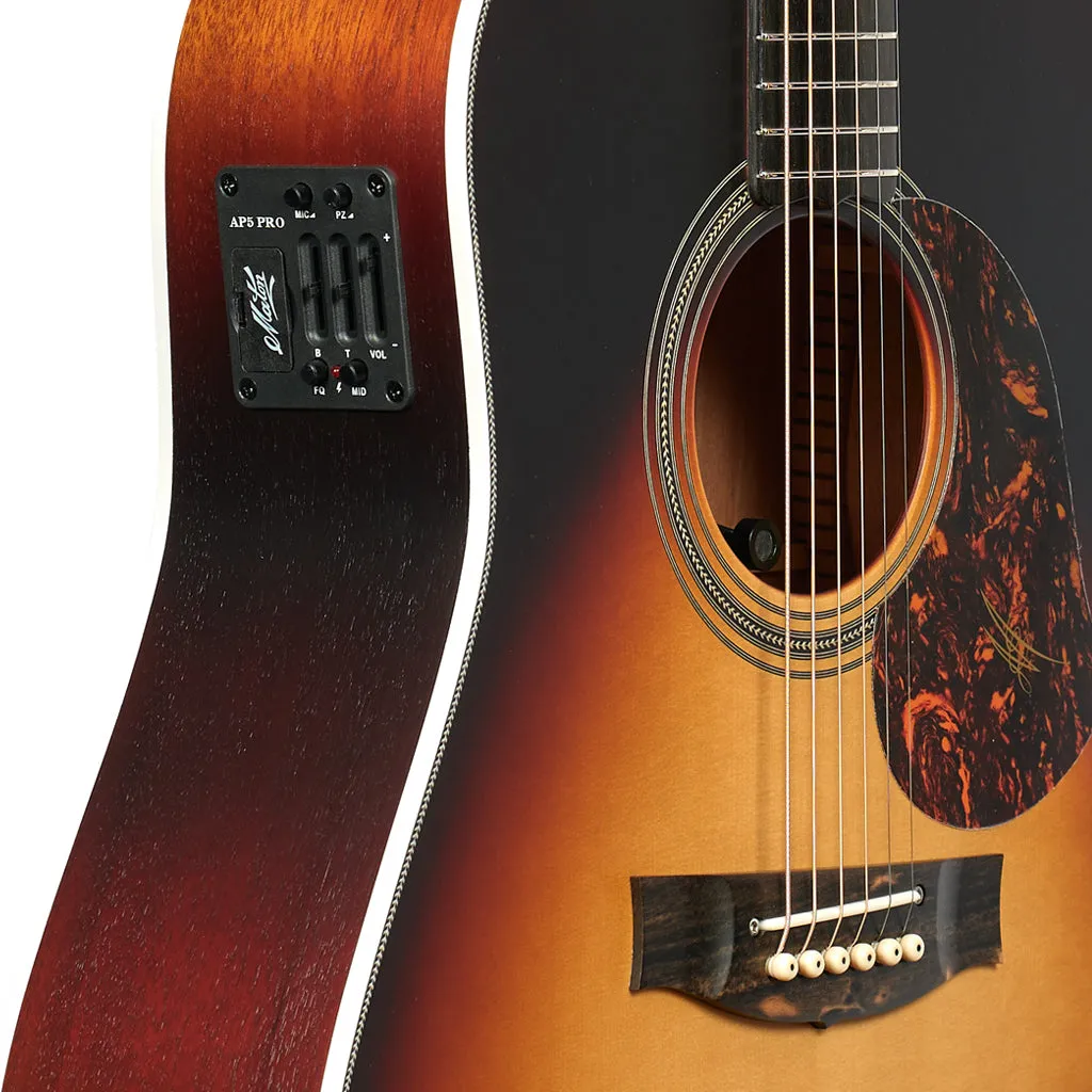 Maton Troubadour Dreadnought - Tobacco Sunburst