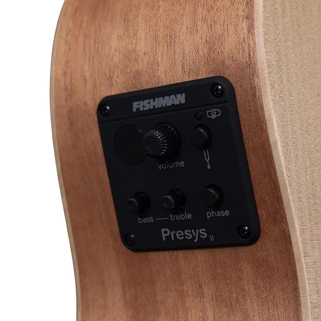 Pratley Entertainer OM Cutaway Solid Qld Maple Back and Sides - Solid Bunya Top