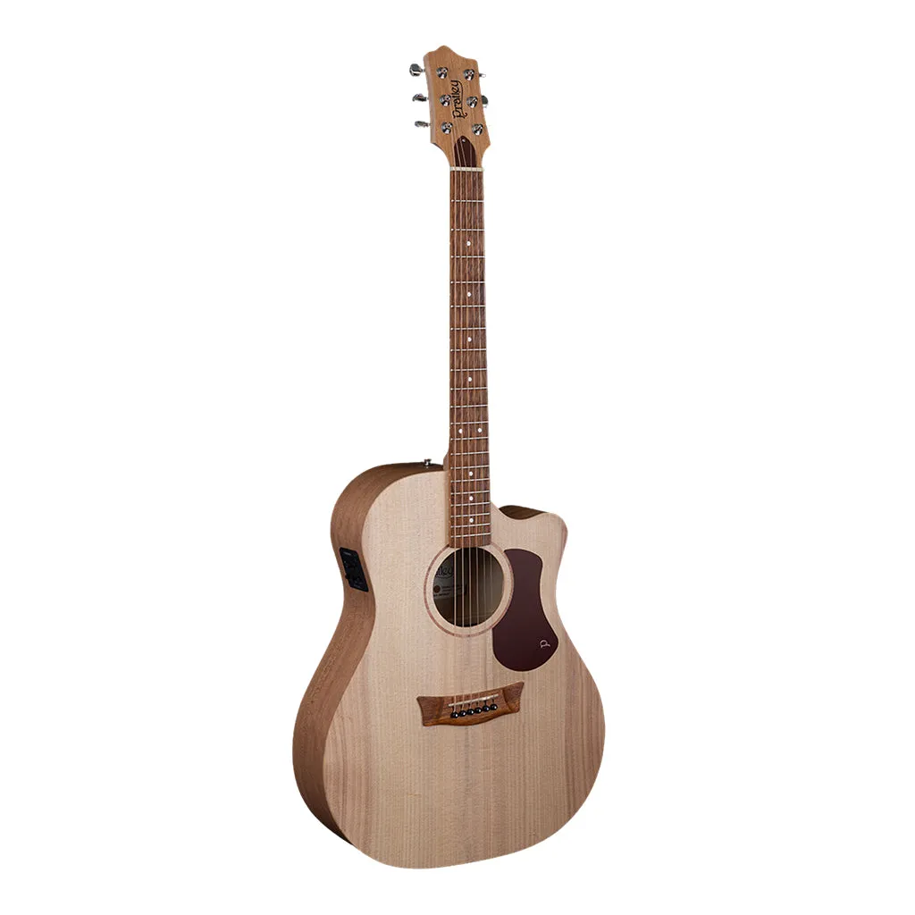 Pratley Entertainer OM Cutaway Solid Qld Maple Back and Sides - Solid Bunya Top