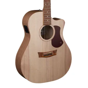 Pratley Entertainer OM Cutaway Solid Qld Maple Back and Sides - Solid Bunya Top