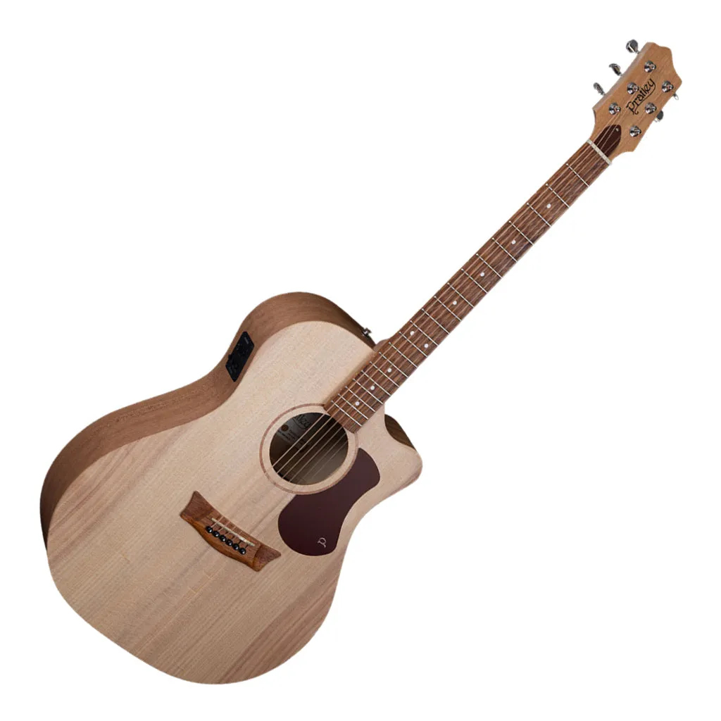Pratley Entertainer OM Cutaway Solid Qld Maple Back and Sides - Solid Bunya Top