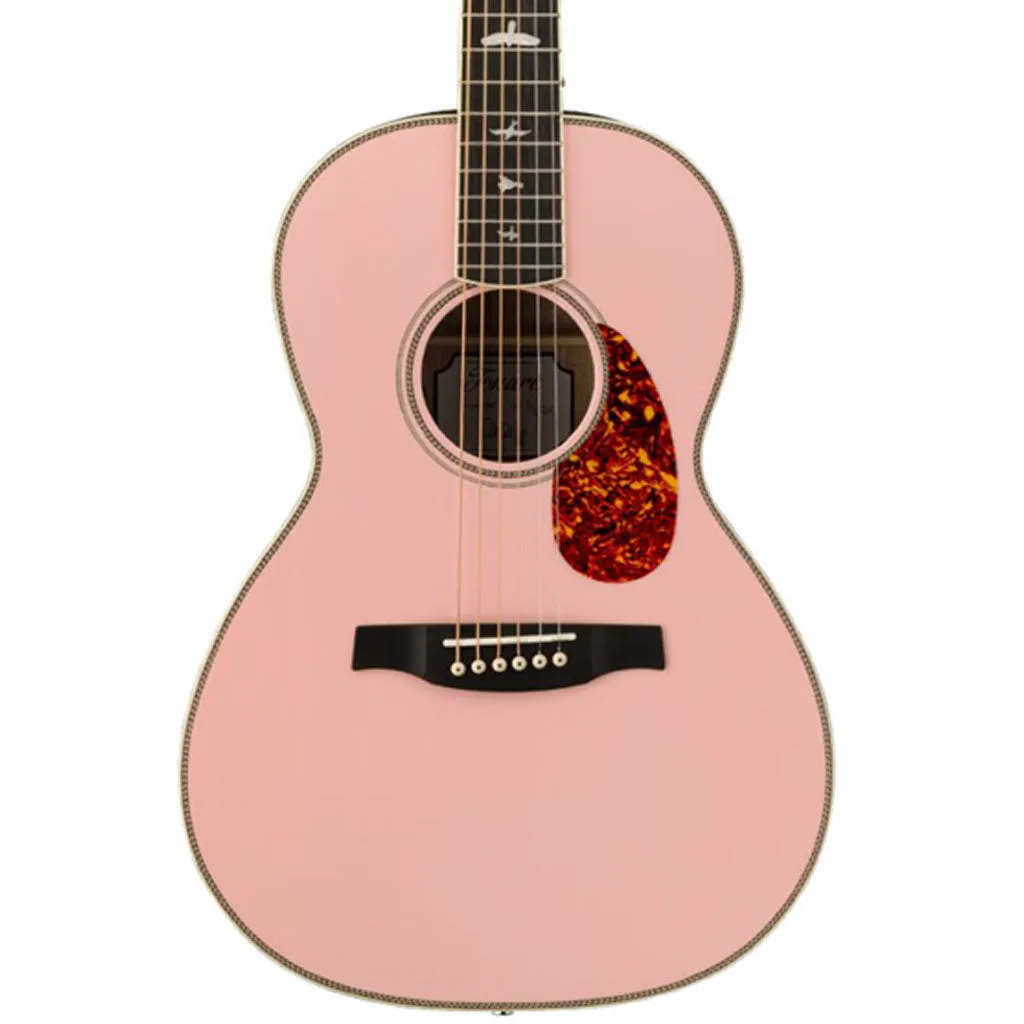 PRS SE P20E Parlor Acoustic w/ Pickups - Limited Edition Pink Lotus