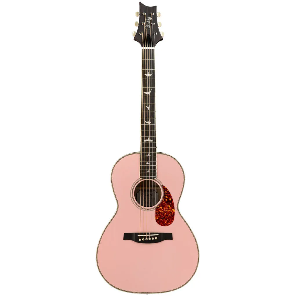 PRS SE P20E Parlor Acoustic w/ Pickups - Limited Edition Pink Lotus