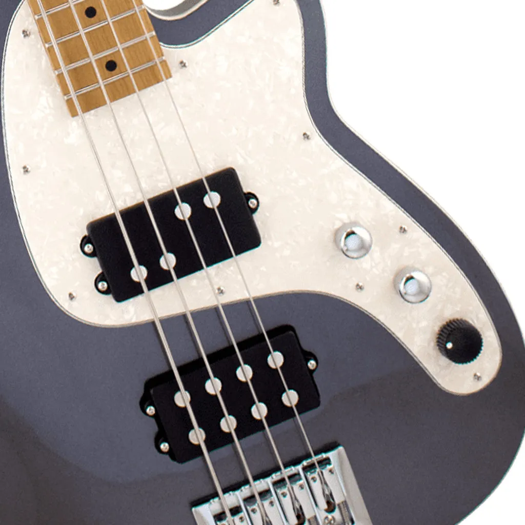Reverend Mercalli 4-string Bass Guitar - Gunmetal-RM