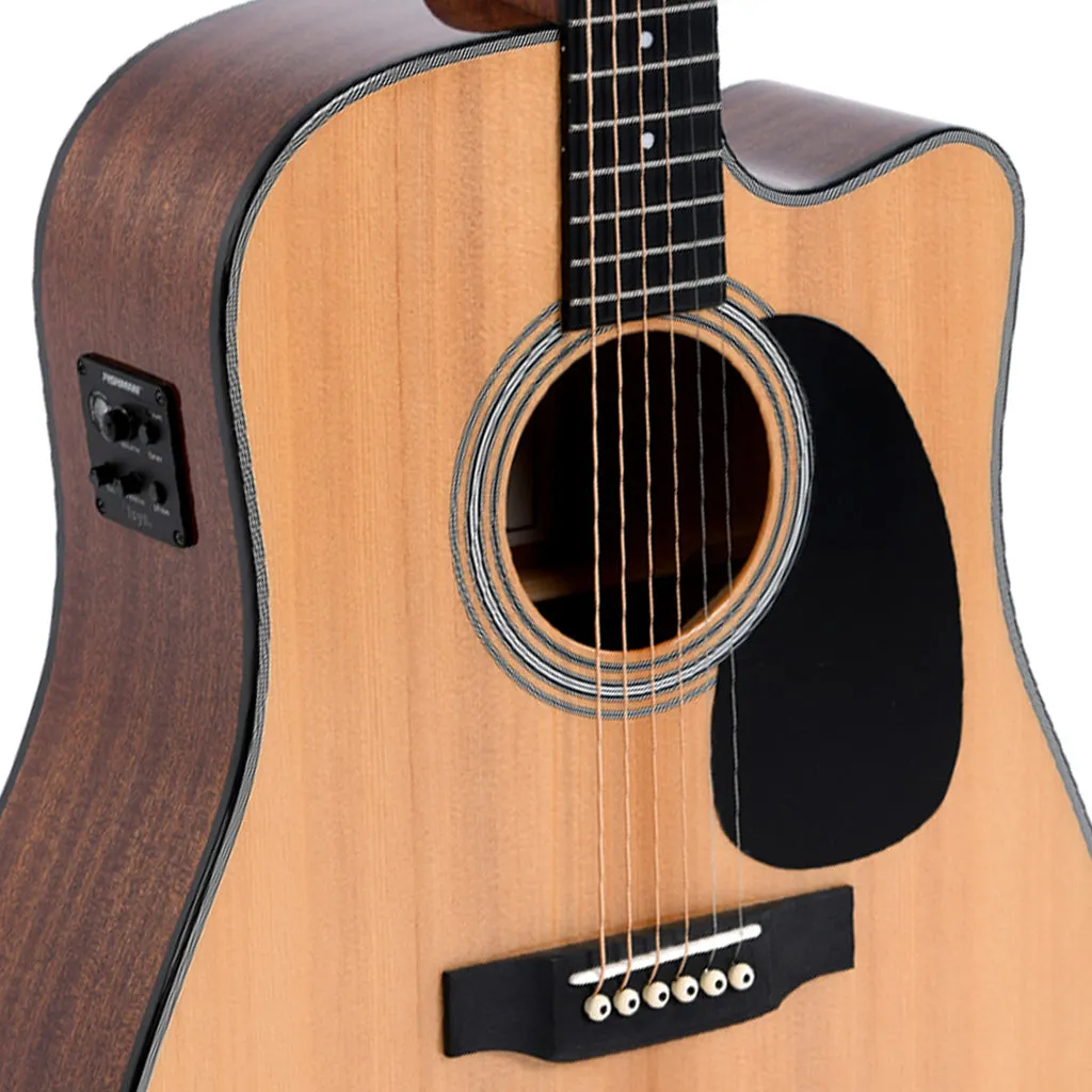 Sigma DMC-1E 1-Series Dreadnought Acoustic Electric Guitar