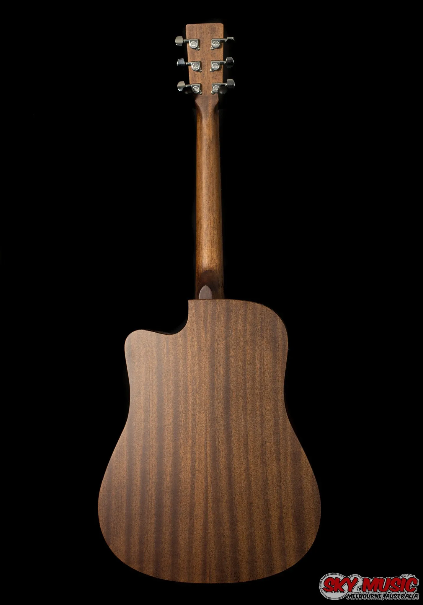 Sigma DMC-STE  Dreadnought Cutway with Electronics