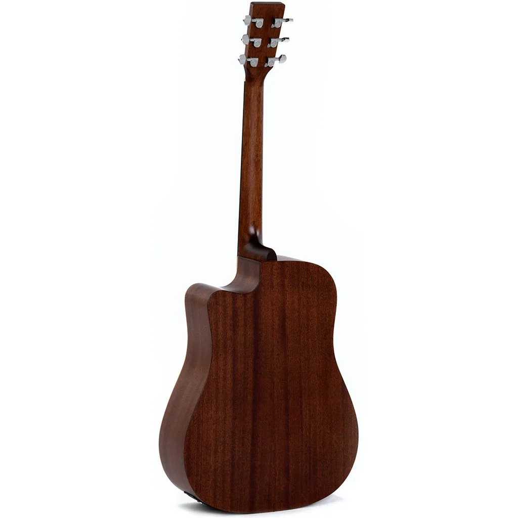 Sigma DMC-STE  Dreadnought Cutway with Electronics