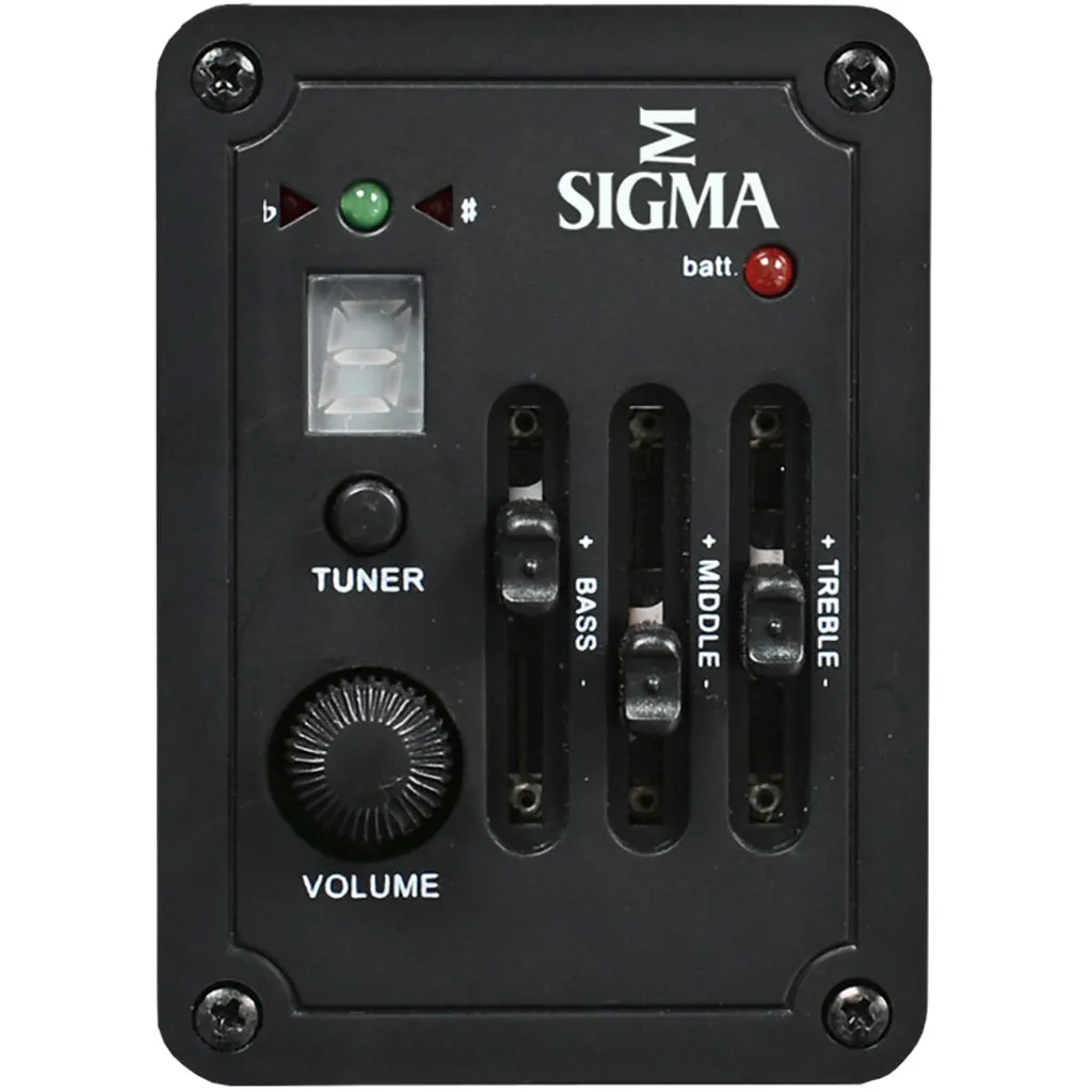 Sigma DMEL SE Series Dreadnought - Spruce/Mahogany   EQ Left Handed