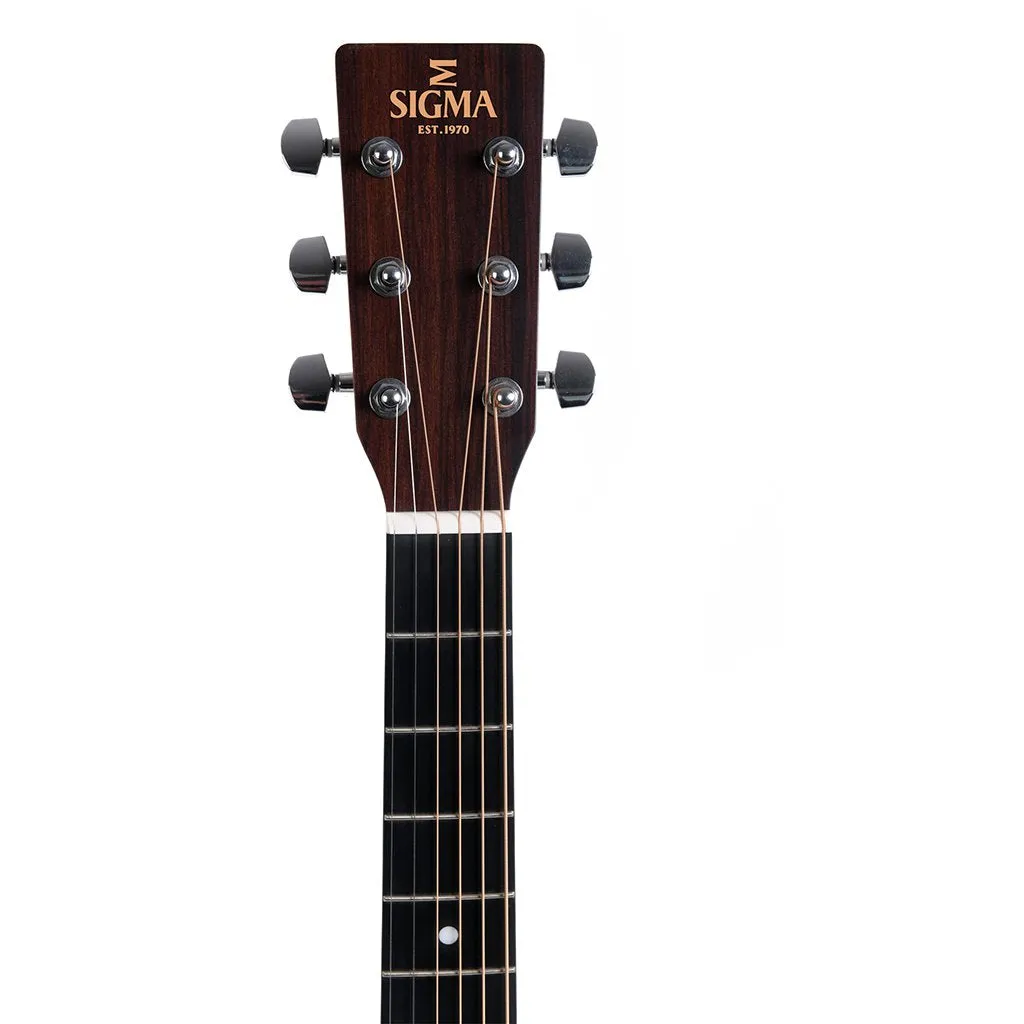 Sigma DMEL SE Series Dreadnought - Spruce/Mahogany   EQ Left Handed