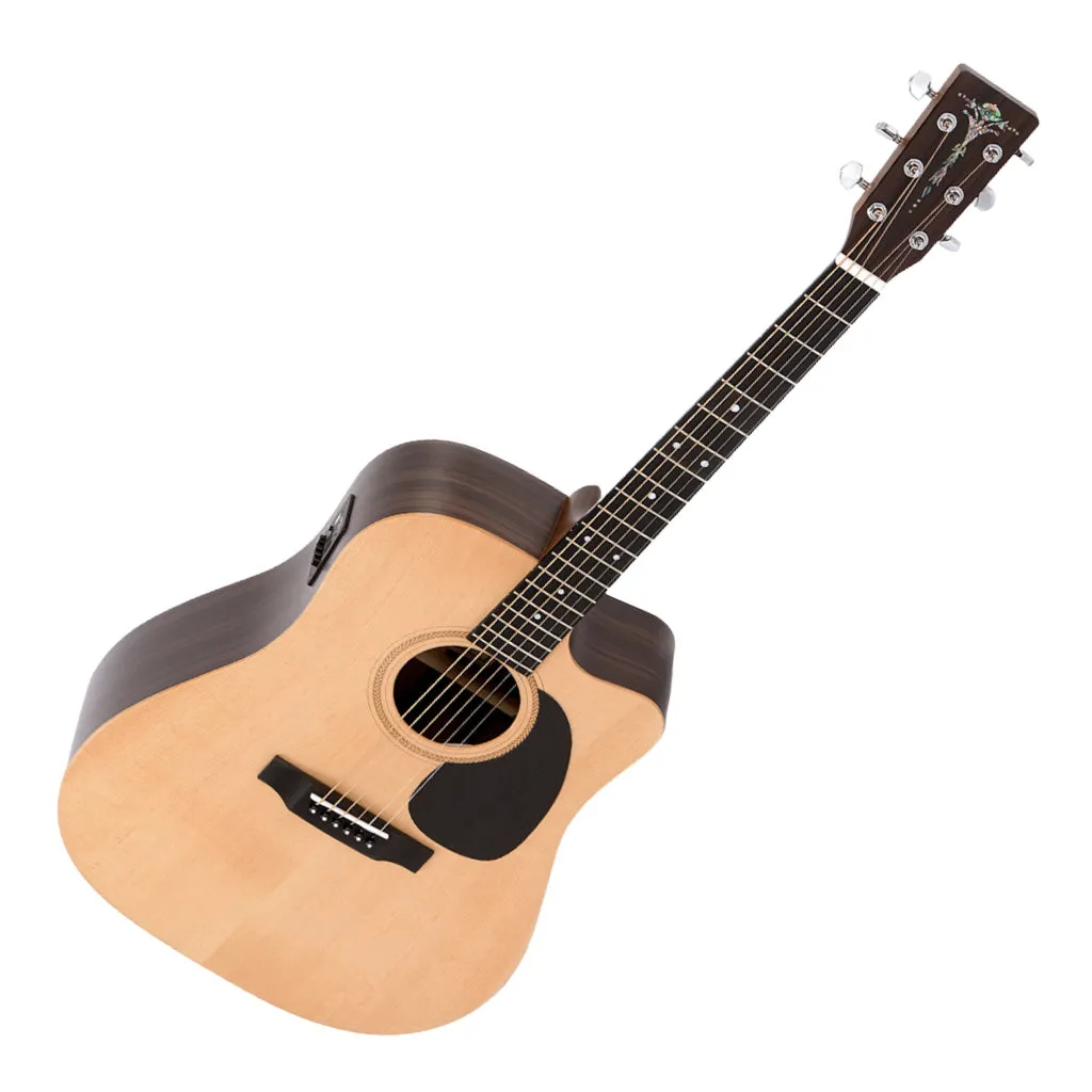 Sigma DTCE Dreadnought with Cutaway and Electronics