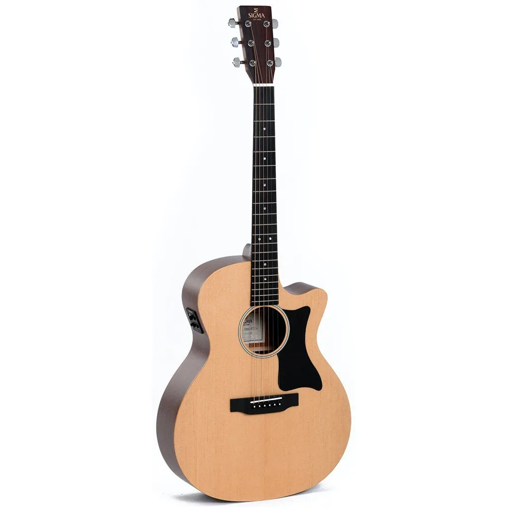 Sigma GMC-STE ST Series Grand OM Cutaway - Spruce/Mahogany