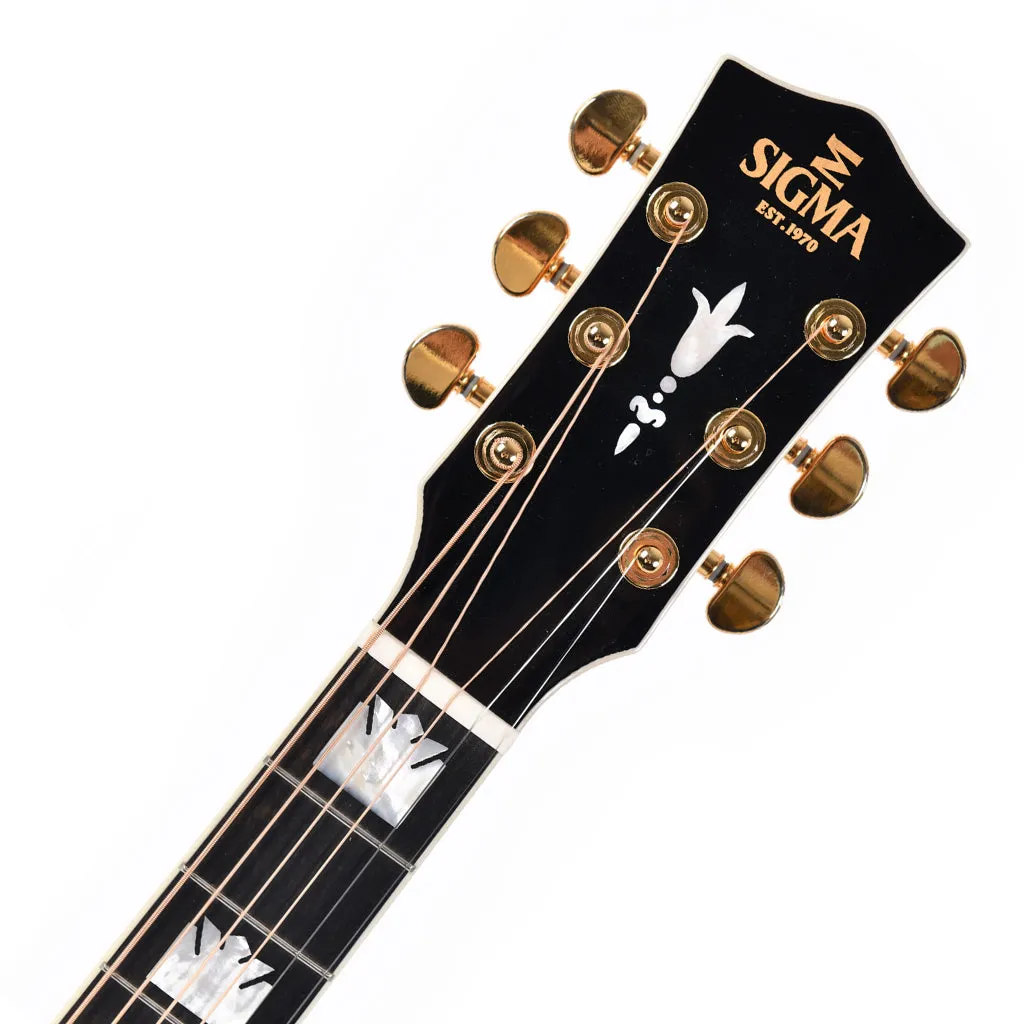 Sigma SGJA-SG200 All Solid Jumbo Acoustic Guitar