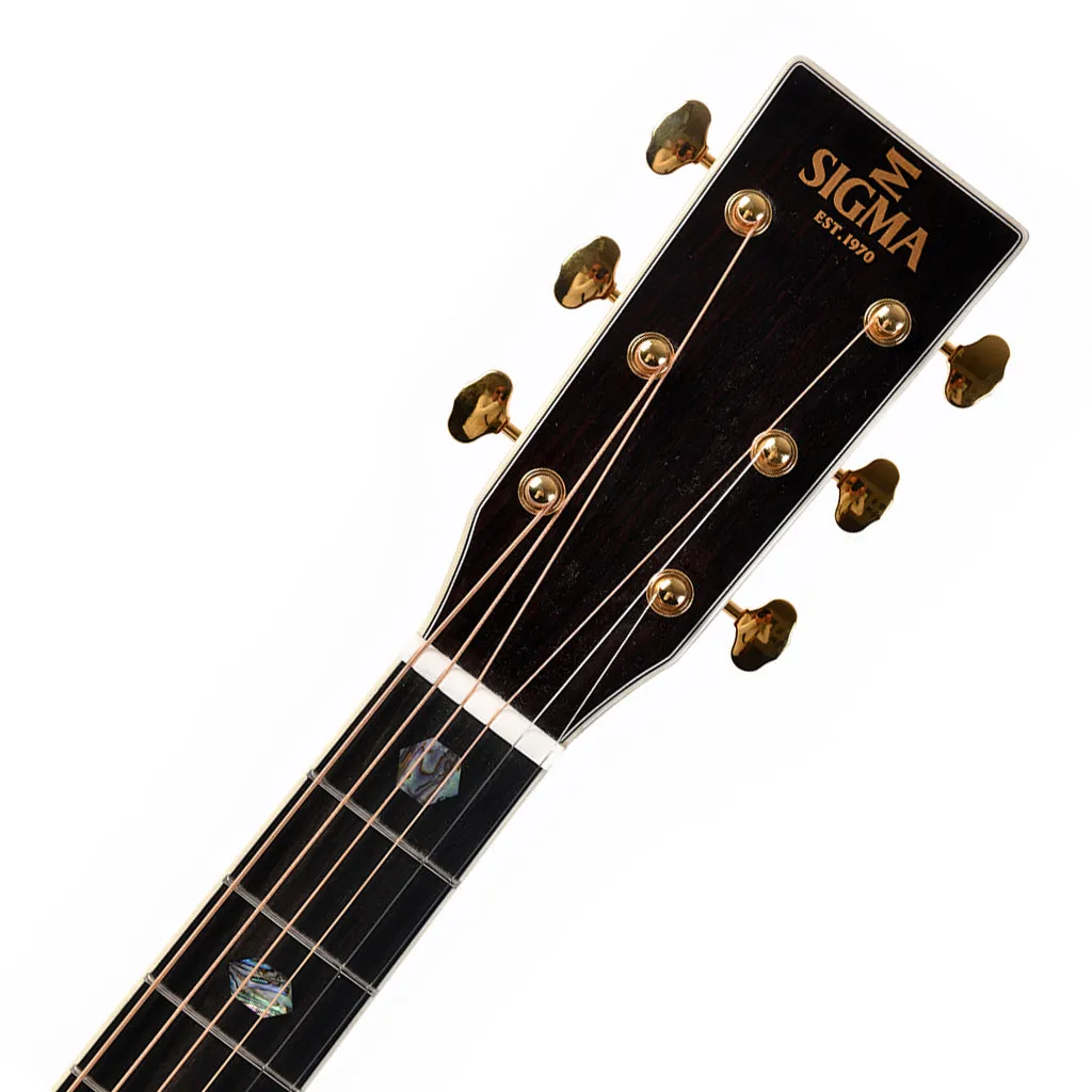 Sigma SOMR-45 All Solid Style 45 OM with SSC Case