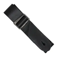 Sky Music Ribbon Guitar Strap - Black