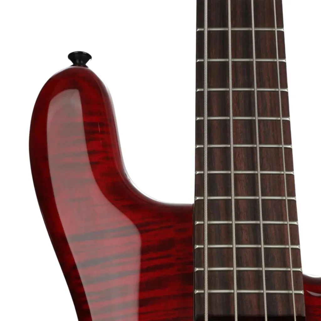 Spector Bantam 4 Bass Guitar Short-Scale Black Cherry w/ EMGs