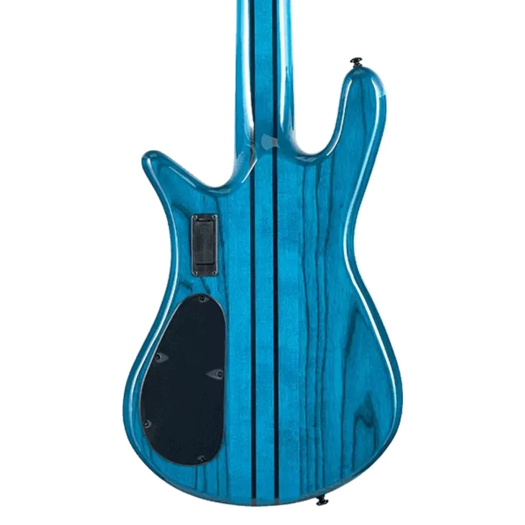 Spector Dimension 5 M/S Bass Guitar - Black & Blue Gloss
