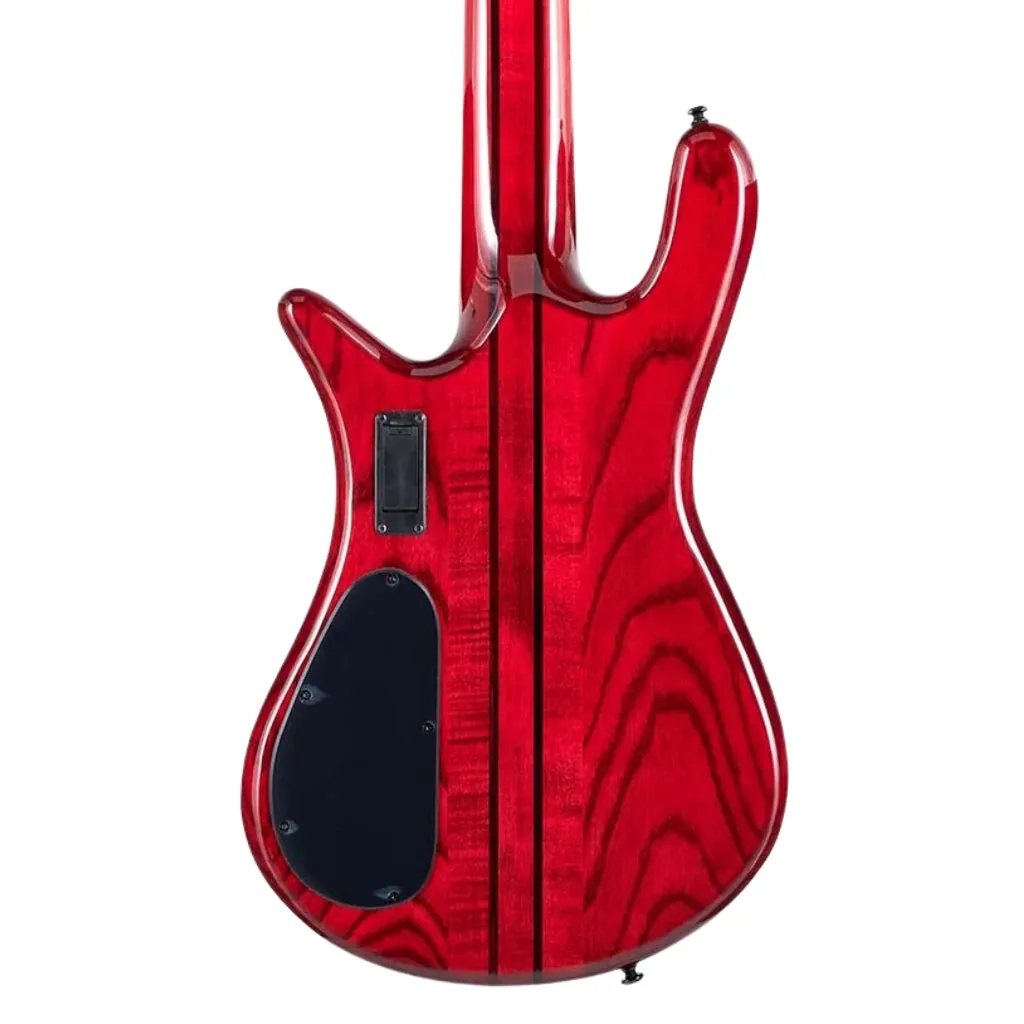 Spector Dimension 5 M/S Bass Guitar - Inferno Red