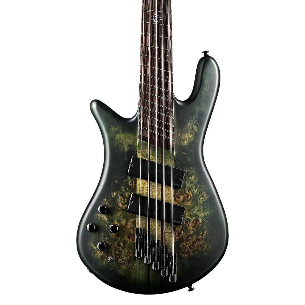 Spector Dimension 5 M/S  Left Hand Bass Guitar - Haunted Moss