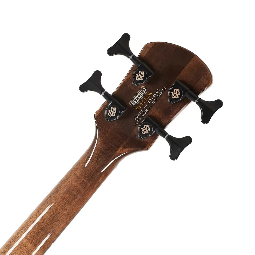Spector Ethos 4-String Bass Guitar - Super Faded Black