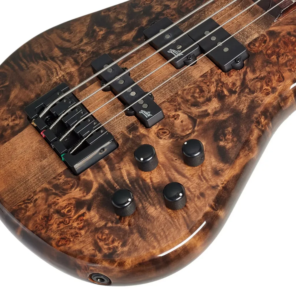 Spector Ethos 4-String Bass Guitar - Super Faded Black