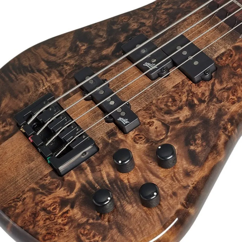 Spector Ethos 5-String Bass Guitar - Super Faded Black