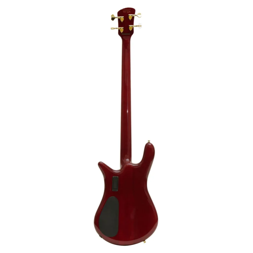 Spector Euro 4 LX Bass Guitar - Black Cherry Gloss