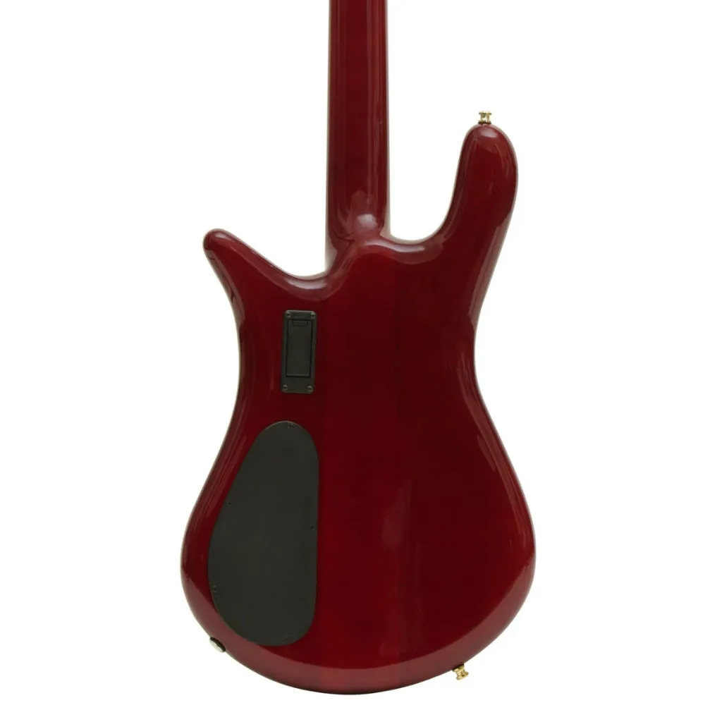 Spector Euro 4 LX Bass Guitar - Black Cherry Gloss
