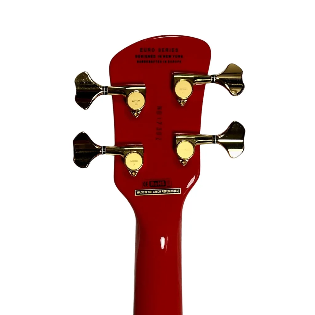 Spector Euro 4 LX Bass Guitar - Black Cherry Gloss