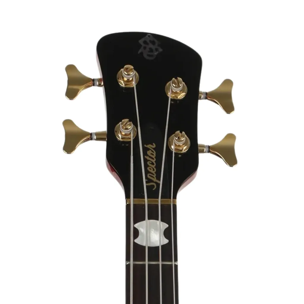 Spector Euro 4 LX Bass Guitar - Black Cherry Gloss