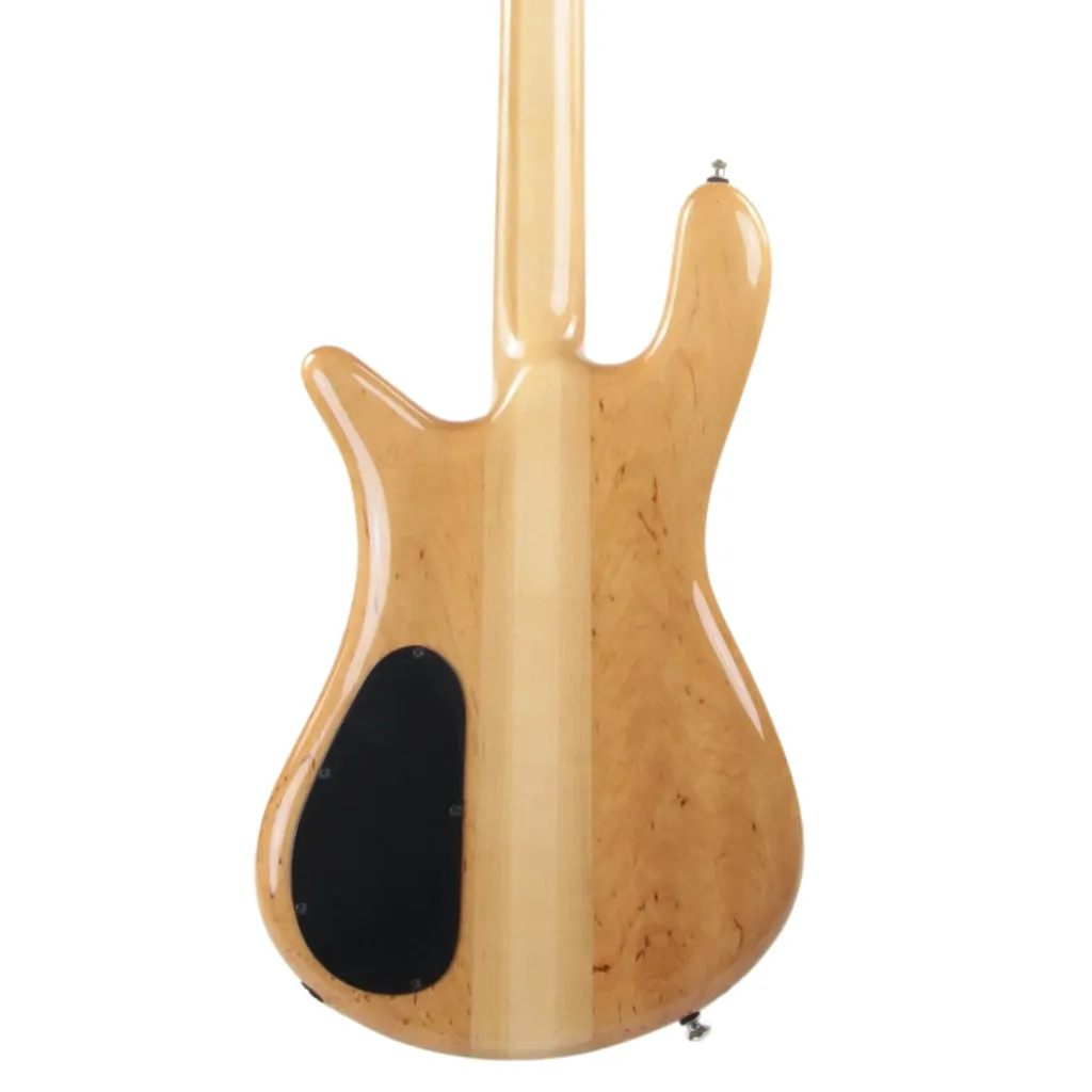 Spector Euro 4 LX Bass Guitar - Poplar Burl Natural