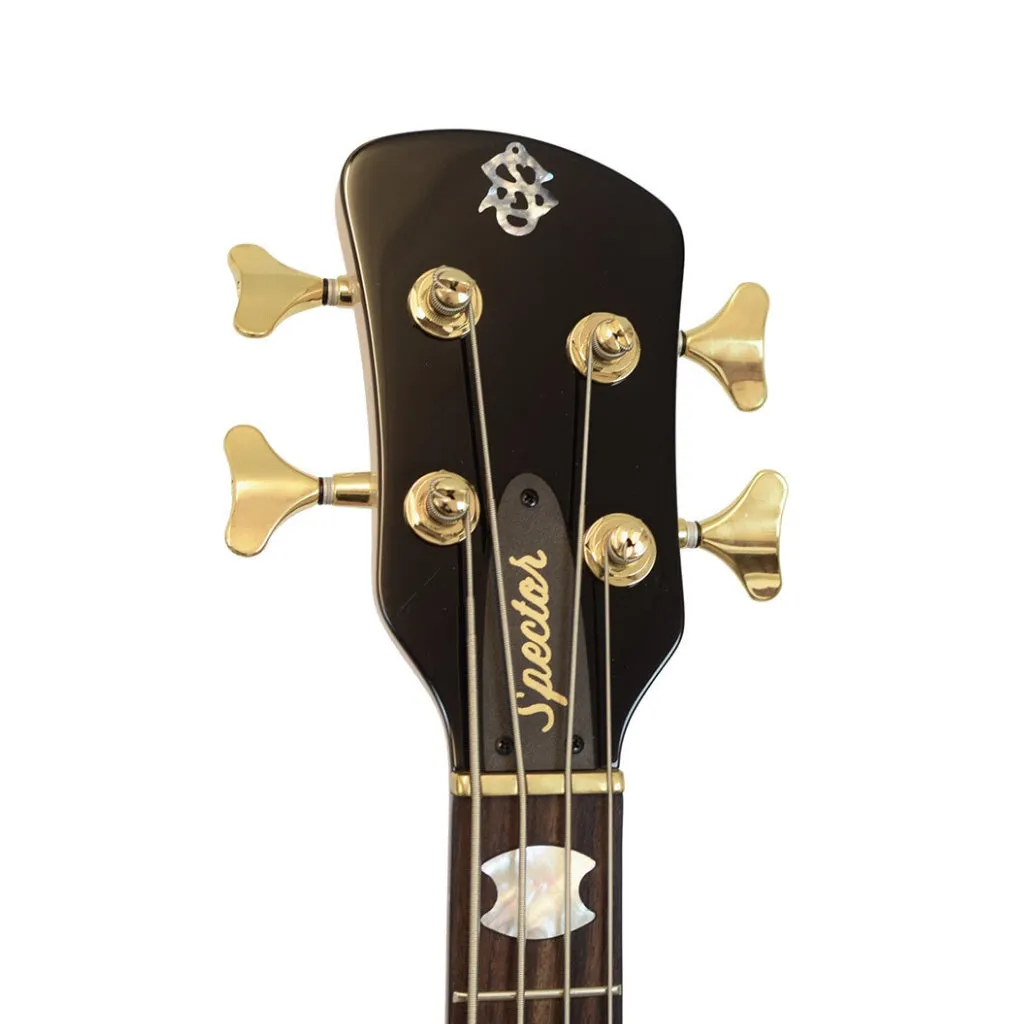 Spector Euro 4 LX Bass Guitar - Poplar Burl Natural