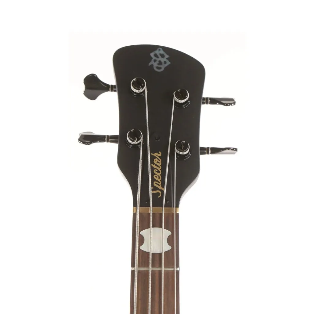 Spector Euro 4 LX Bass Guitar - Trans Black Stain