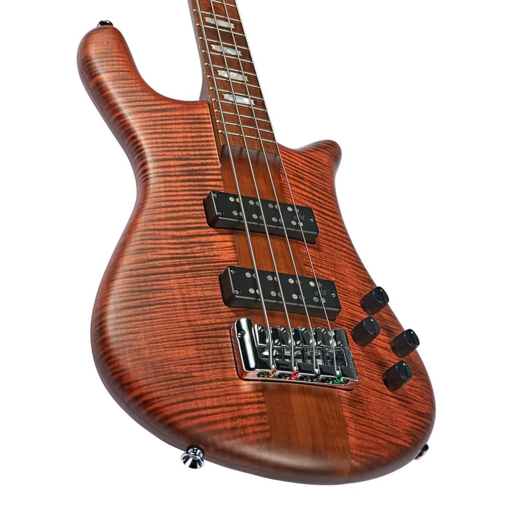 Spector Euro 4 Roasted Bass Guitar - Sienna Stain
