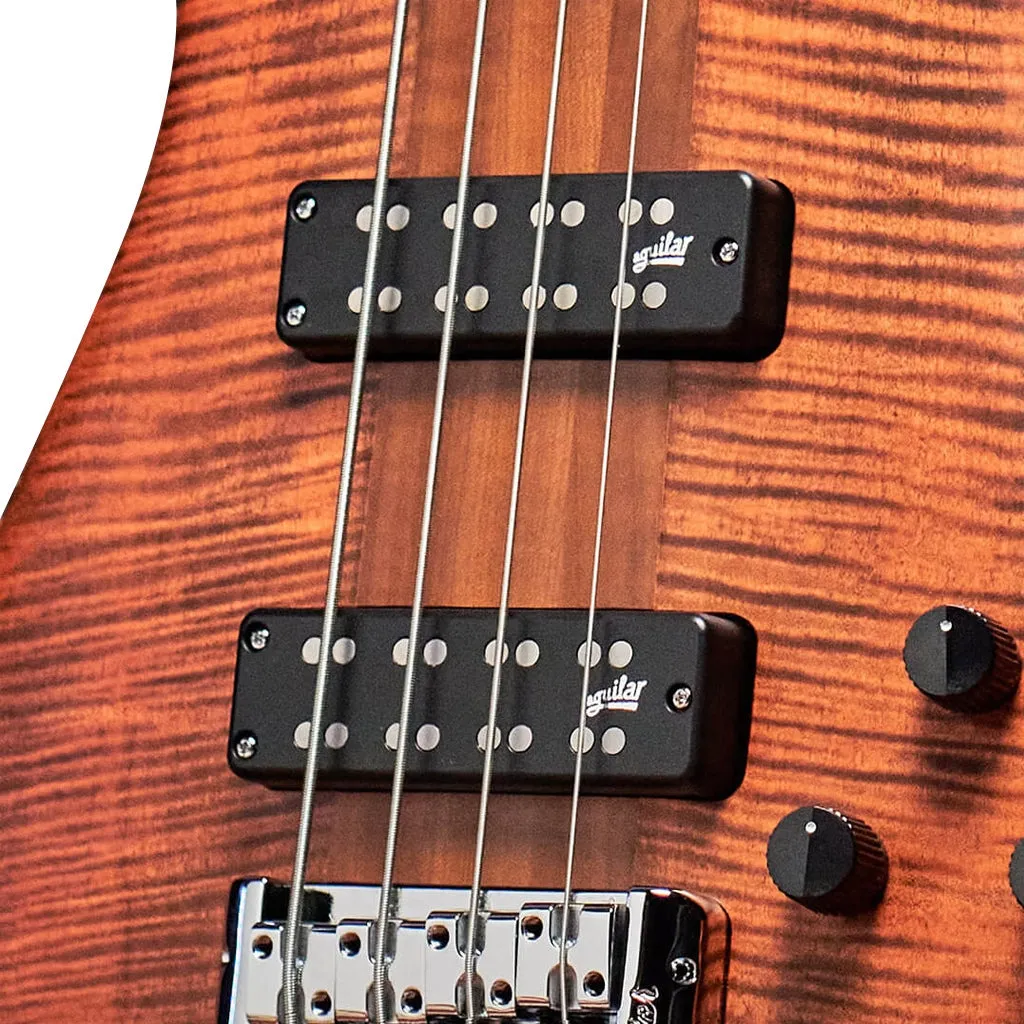 Spector Euro 4 Roasted Bass Guitar - Sienna Stain
