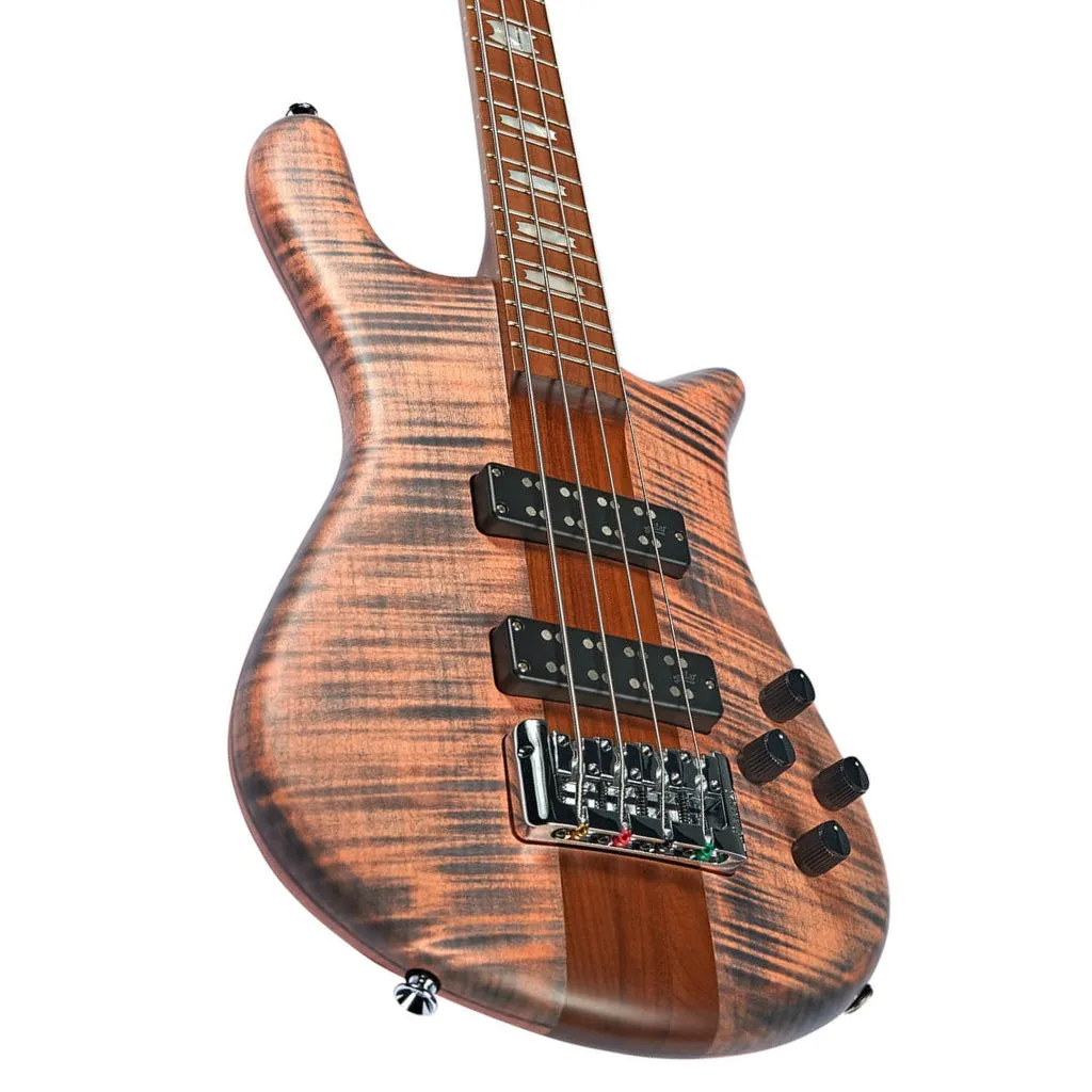 Spector Euro 4 Roasted Bass Guitar - Sundown Glow
