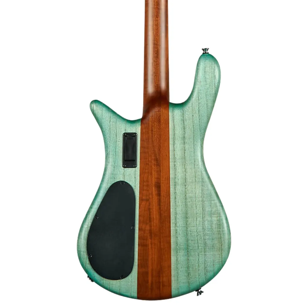 Spector Euro 4 Roasted Bass Guitar - Turquoise Tide
