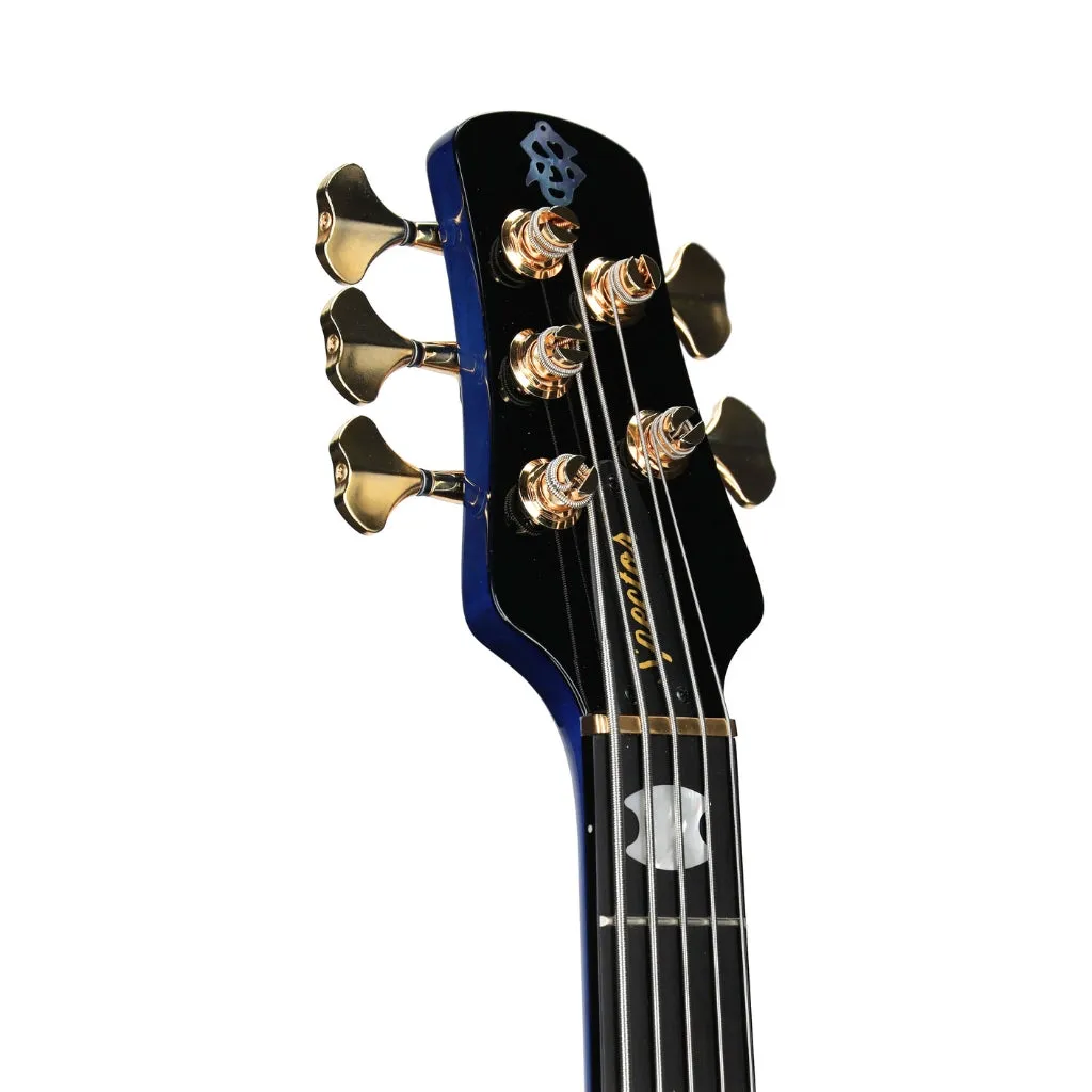 Spector Euro 5 LT Bass Guitar - Blue Fade Gloss