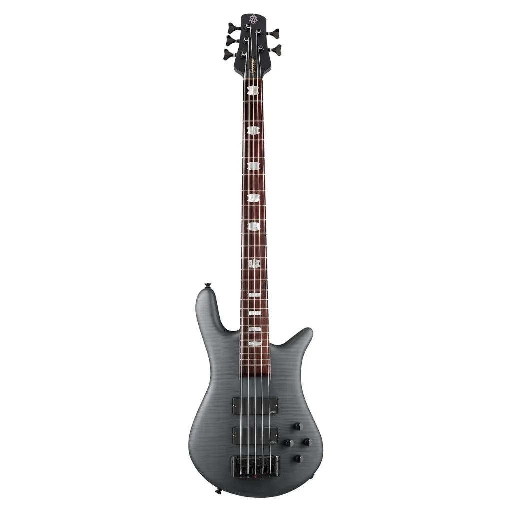 Spector Euro 5 LX Bass Guitar - Transparent Black
