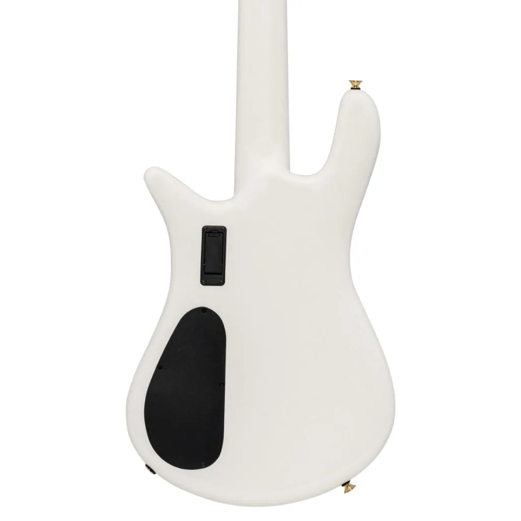 Spector Euro 5 LX Bass Guitar - White Gloss