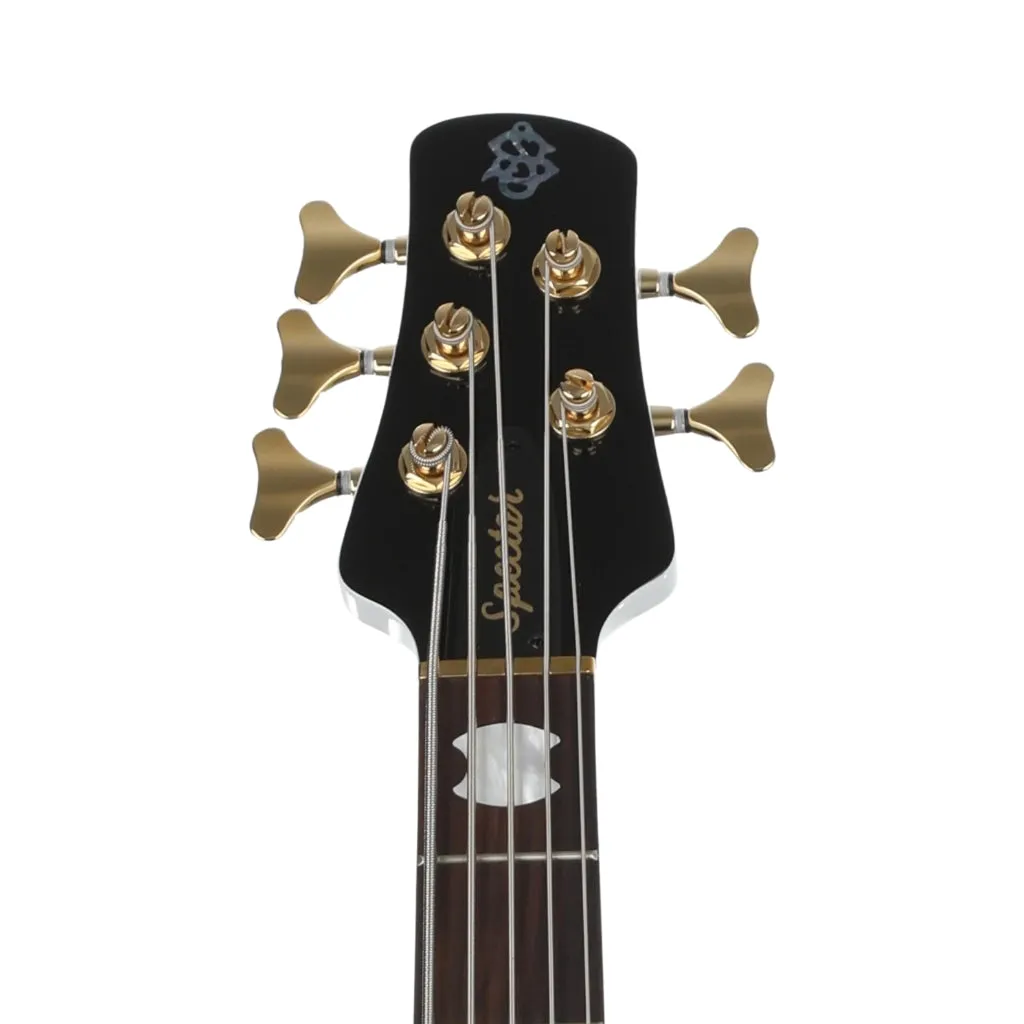 Spector Euro 5 LX Bass Guitar - White Gloss