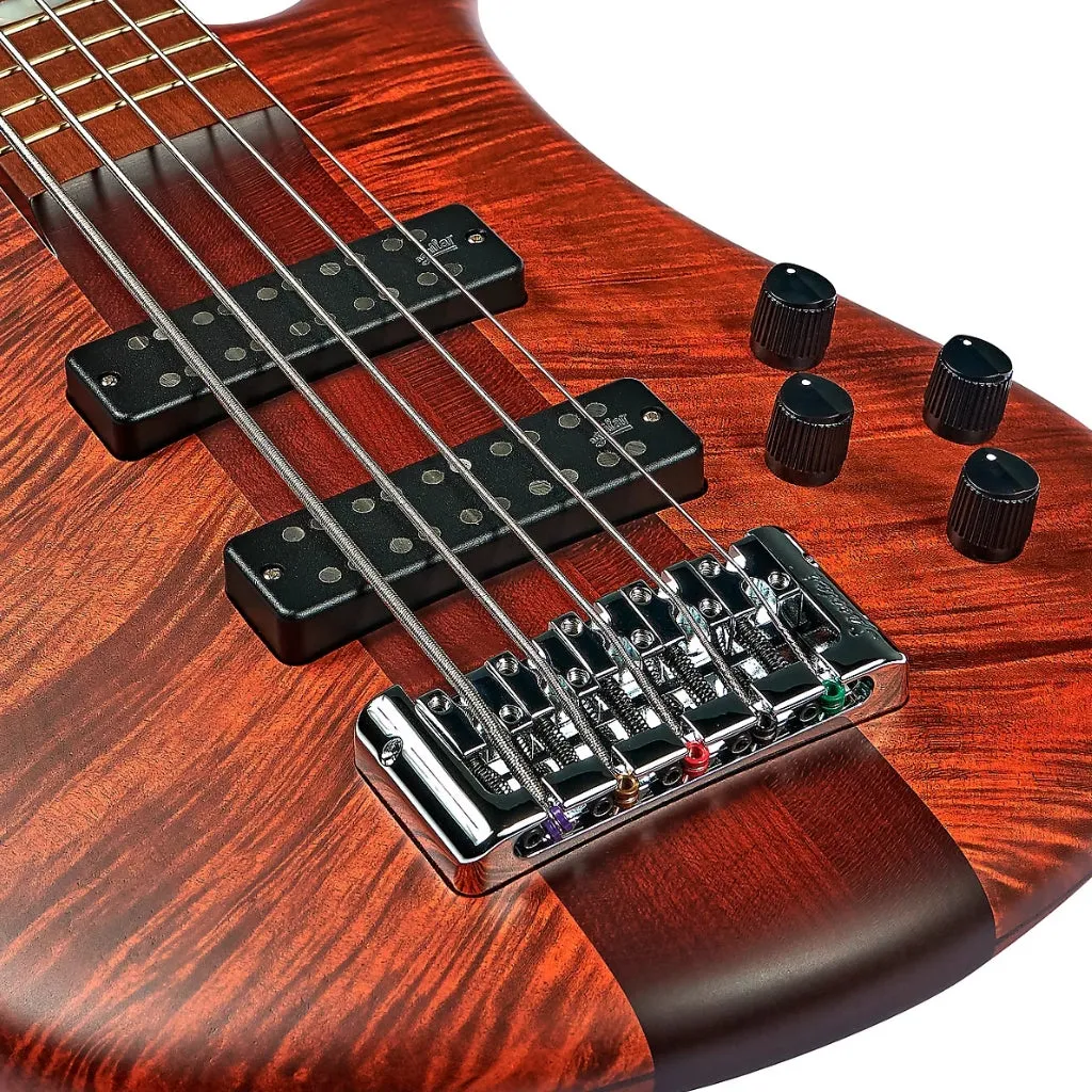 Spector Euro 5 Roasted Bass Guitar - Sienna Stain