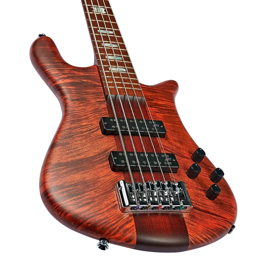 Spector Euro 5 Roasted Bass Guitar - Sienna Stain